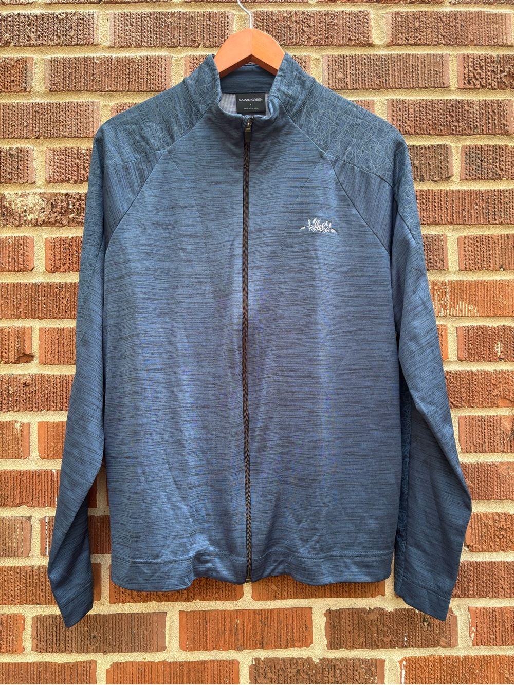 Galvin Green Men’s Sz L High-performance full-zip long-sleeve Golf light jacket
